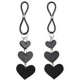 S&M Heart Nipple Ties Nipple and Clit Clamps